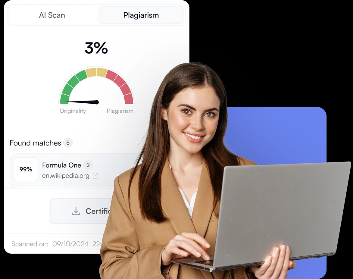 AI detector for managers — product illustration